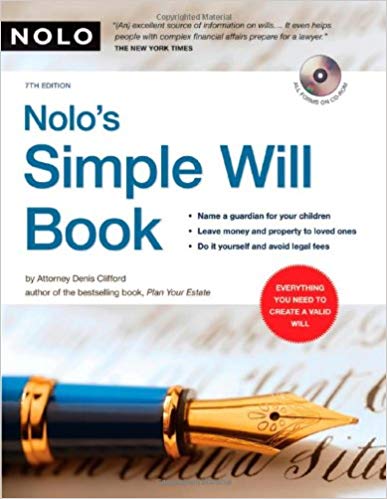 Nolo's Simple Will Book Ed 7