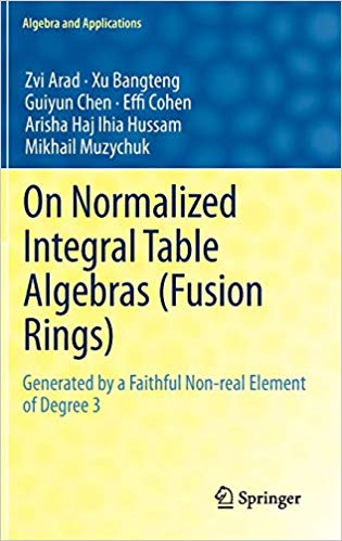 On Normalized Integral Table Algebras (Fusion Rings): Generated by a Faithful Non real Element of Degree 3
