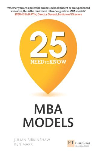 25 Need to Know MBA Models [EPUB]