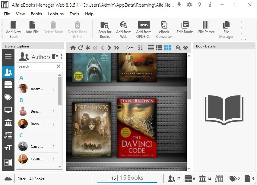 download the last version for ios Alfa eBooks Manager Pro 8.6.22.1