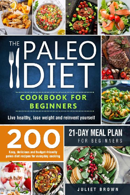 The Paleo Diet Cookbook For Beginners 200 Easy Delicious And Budget