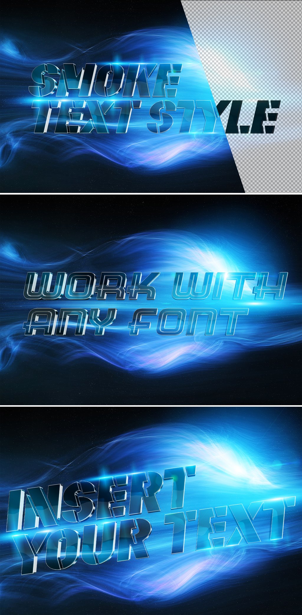 Download Download Metallic 3D Text Effect Mockup with Blue Smoke 324636466 - SoftArchive
