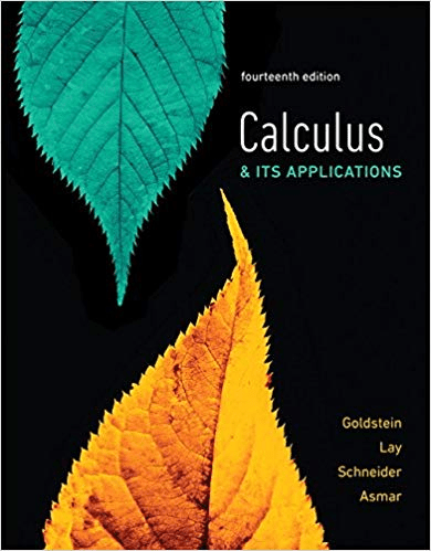 Calculus & Its Applications, 14th Edition