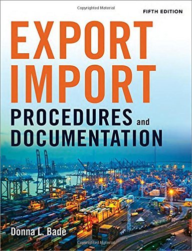 Export/Import Procedures and Documentation, 5th edition