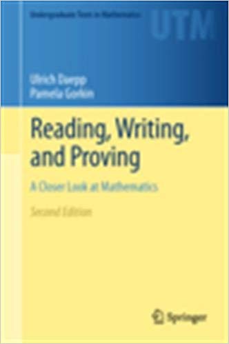 Reading, Writing, and Proving: A Closer Look at Mathematics Ed 2