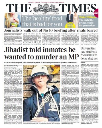 The Times (UK) - Tuesday, February 4, 2020 (True PDF)