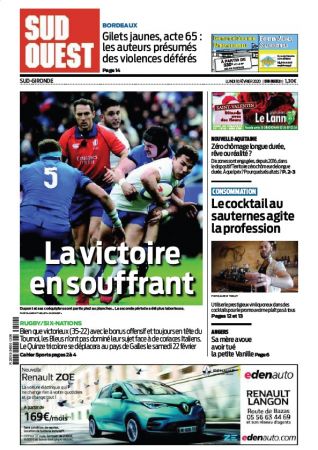 Sud Ouest Sud-Gironde - Lundi 10 Février 2020 (True PDF)