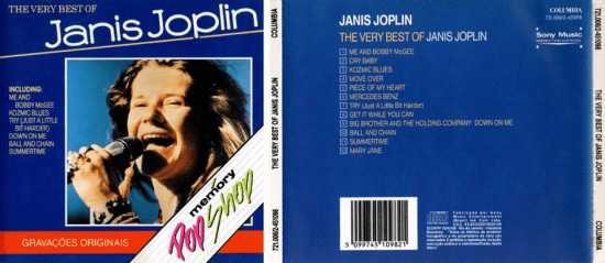 Janis Joplin - The Very Best Of Janis Joplin Série Memory Pop Shop (1988) FLAC