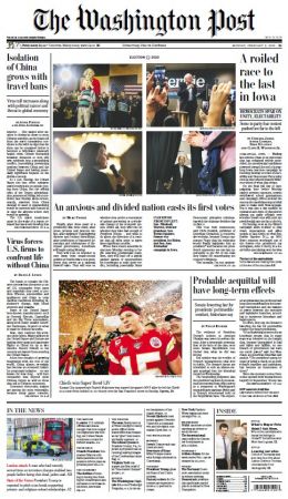 The Washington Post - Monday, February 3, 2020