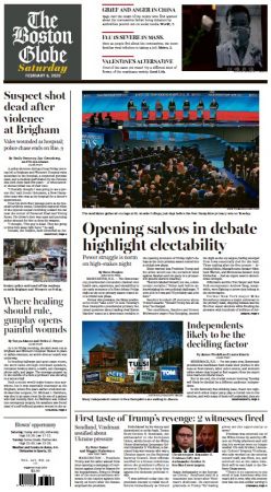 The Boston Globe - Saturday, February 8, 2020 (True PDF)