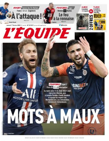 L'Équipe - Samedi 1er Février 2020