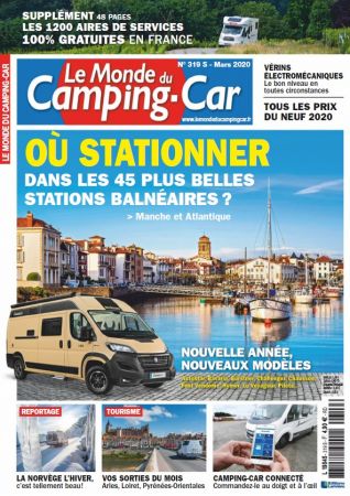 Le Monde du Camping-Car N°319 - Mars 2020 (True PDF)
