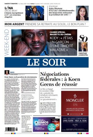 Le Soir - Samedi 1er et Dimanche 2 Février 2020 (True PDF)