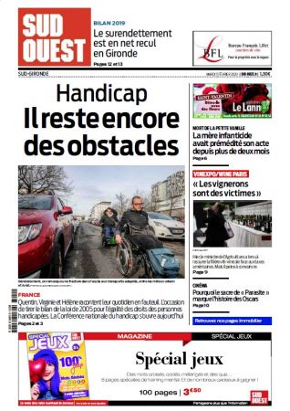 Sud Ouest Sud-Gironde - Mardi 11 Février 2020 (True PDF)