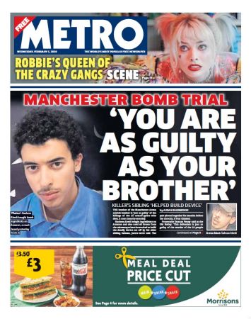 Metro (UK) - Wednesday, February 5, 2020 (True PDF)