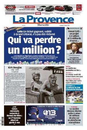 La Provence Marseille - Vendredi 7 Février 2020 (True PDF)