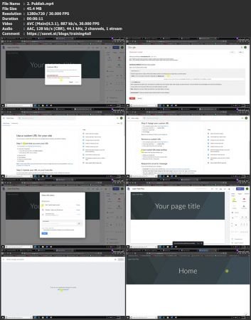Learn Google Sites