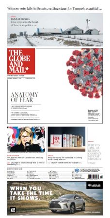 The Globe and Mail - Saturday, February 1, 2020 (True PDF)