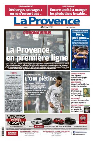 La Provence Marseille - Lundi 3 Février 2020