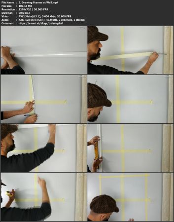 Drawing Kids Tableau at Wall in an Easy and Perfect Way