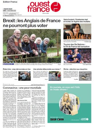 Ouest France - Lundi 3 Février 2020 (True PDF)