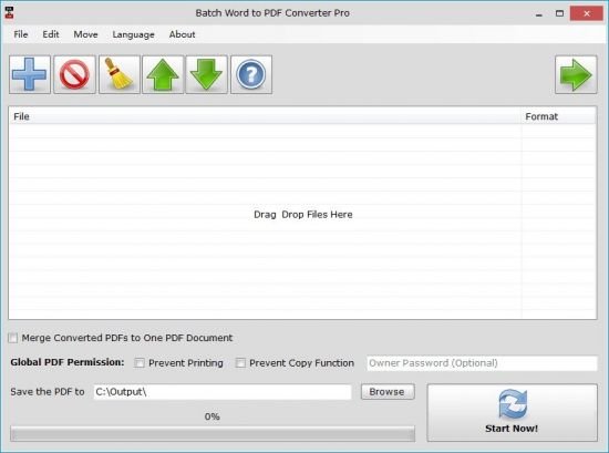 Portable Batch WORD to PDF Converter Pro 1.6.6 Multilingual