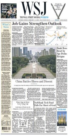 The Wall Street Journal Weekend - Saturday, February 8, 2020 (True PDF)