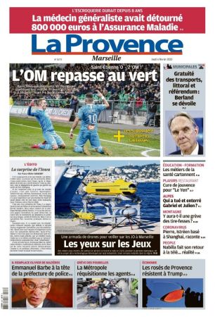 La Provence Marseille - Jeudi 6 Février 2020