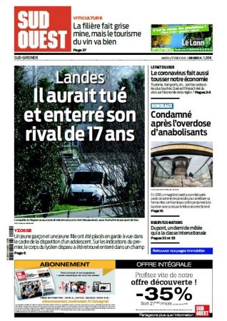 Sud Ouest Sud-Gironde - Mardi 4 Février 2020