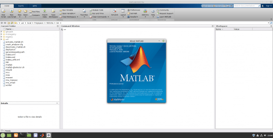 MathWorks MATLAB R2019a v9.6.0.1307630 Update 7 Only Linux (x64)