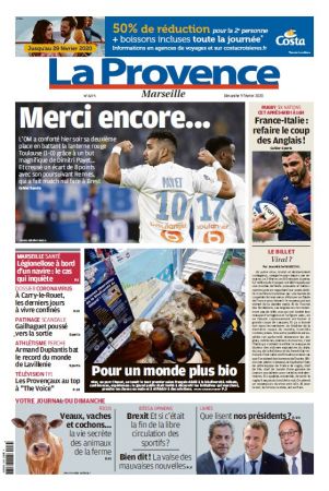 La Provence Marseille - Dimanche 9 Février 2020 (True PDF)