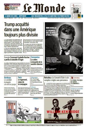 Le Monde - Vendredi 7 Février 2020 (True PDF)