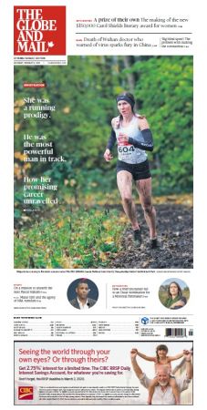 The Globe and Mail - Saturday, February 8, 2020 (True PDF)