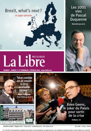 La Libre Belgique - Samedi 1er et Dimanche 2 Février 2020 (True PDF)
