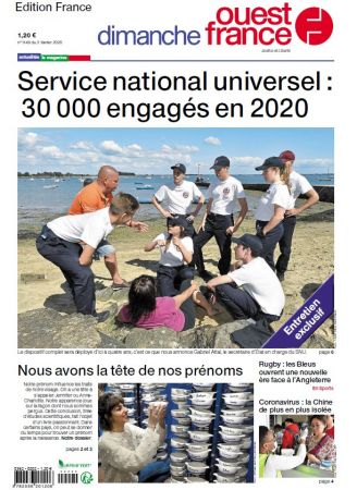 Ouest France - Dimanche 2 Février 2020 (True PDF)