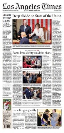 Los Angeles Times - Wednesday, February 5, 2020 (True PDF)