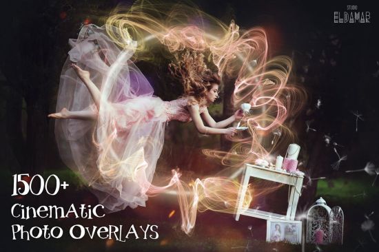 Eldamar Studio 1500 Cinematic Photo Overlays