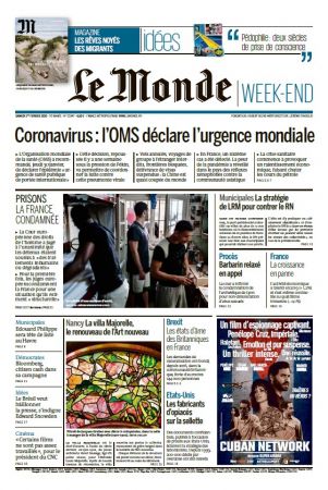 Le Monde - Samedi 1er Février 2020