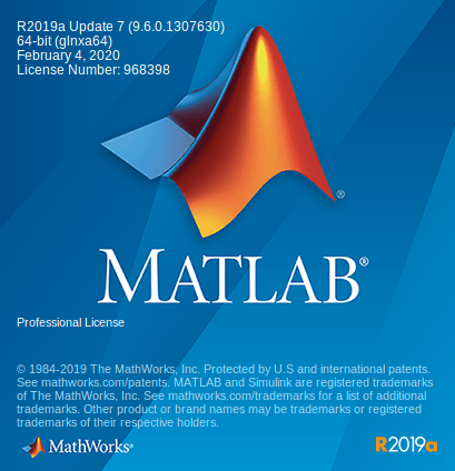 MathWorks MATLAB R2019a v9.6.0.1307630 Update 7 Only Linux (x64)