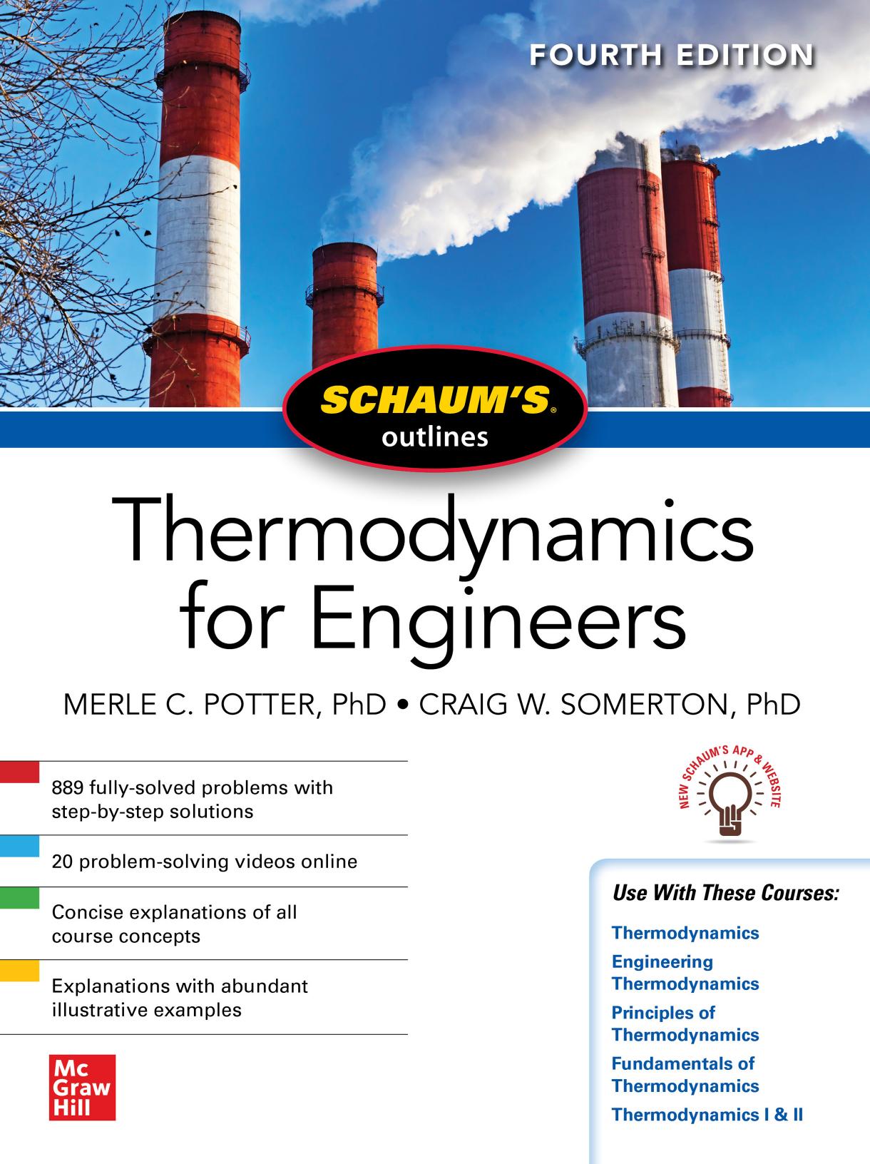 Download Schaums Outline of Thermodynamics for Engineers, 4th Edition SoftArchive