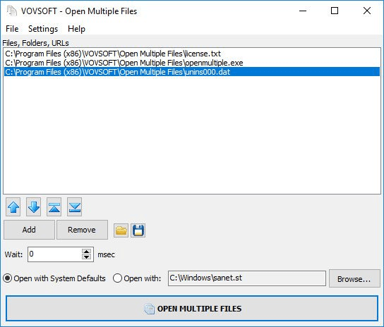 VOVSOFT Window Resizer 3.0.0 instaling