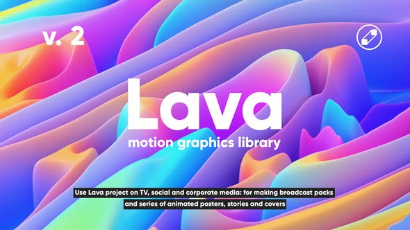 Lava | Social Media Pack 24118486 V2 - Project &amp; Script for After Effects (Videohive) (Works)