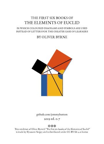 The First Six Books Of The Elements Of Euclid