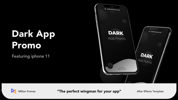 Videohive - Dark App Promo - 25879781