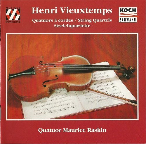 Quatuor Maurice Raskin - Vieuxtemps: String Quartets (1981)