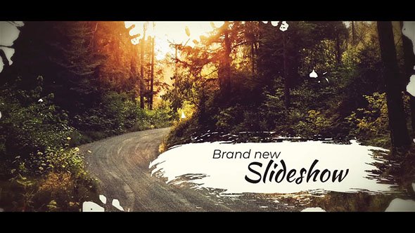 MotionElements - Ink Brush Slideshow - 11787242