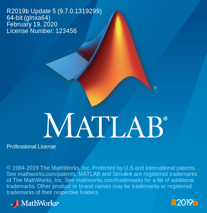 MathWorks MATLAB R2019b v9.7.0.1319299 Update 5 Only (x64) Linux