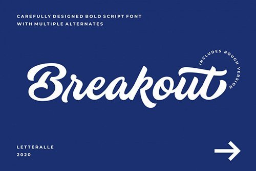 DesignOptimal Breakout Font
