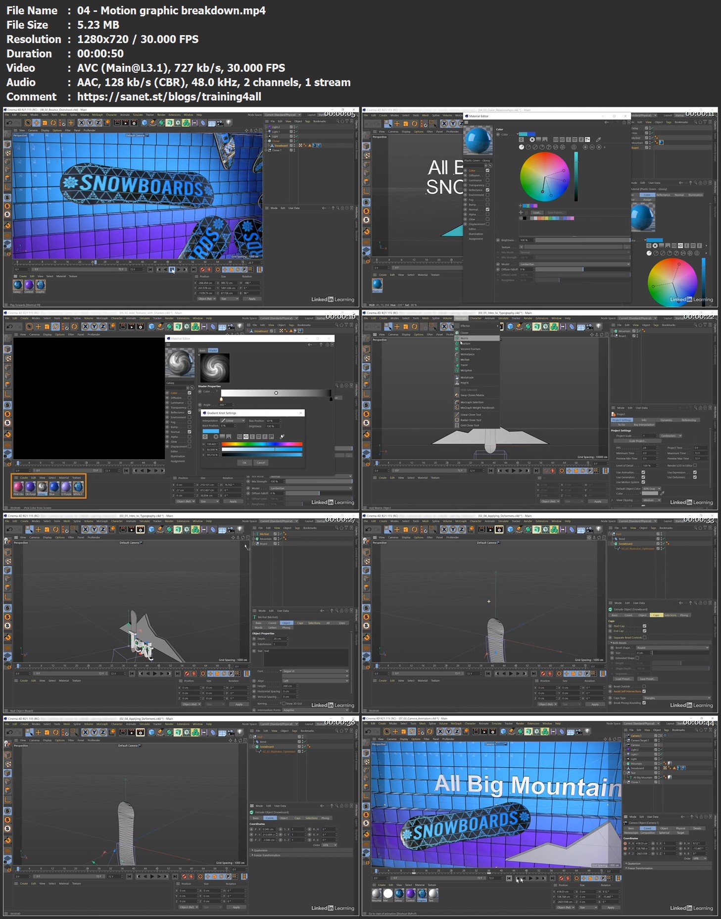 motion graphics in cinema 4d