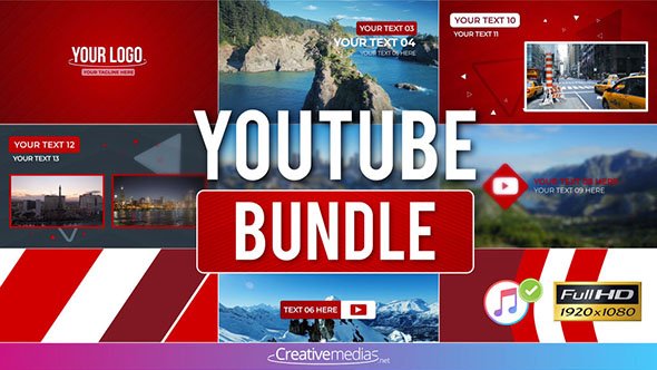 MotionElements - Youtube Bundle – After Effects Template - 12214390